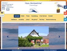 Tablet Screenshot of neuharlingersiel-nordseebrise.de